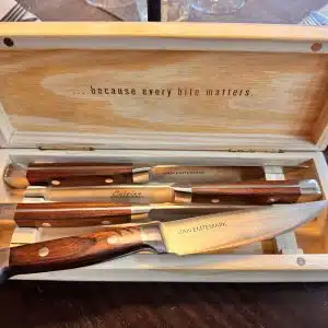 Branded Steak Knife Boxed Set