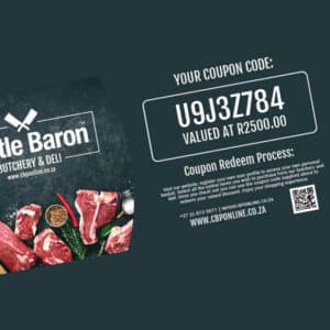 Online Butchery Gift Coupon - R1000
